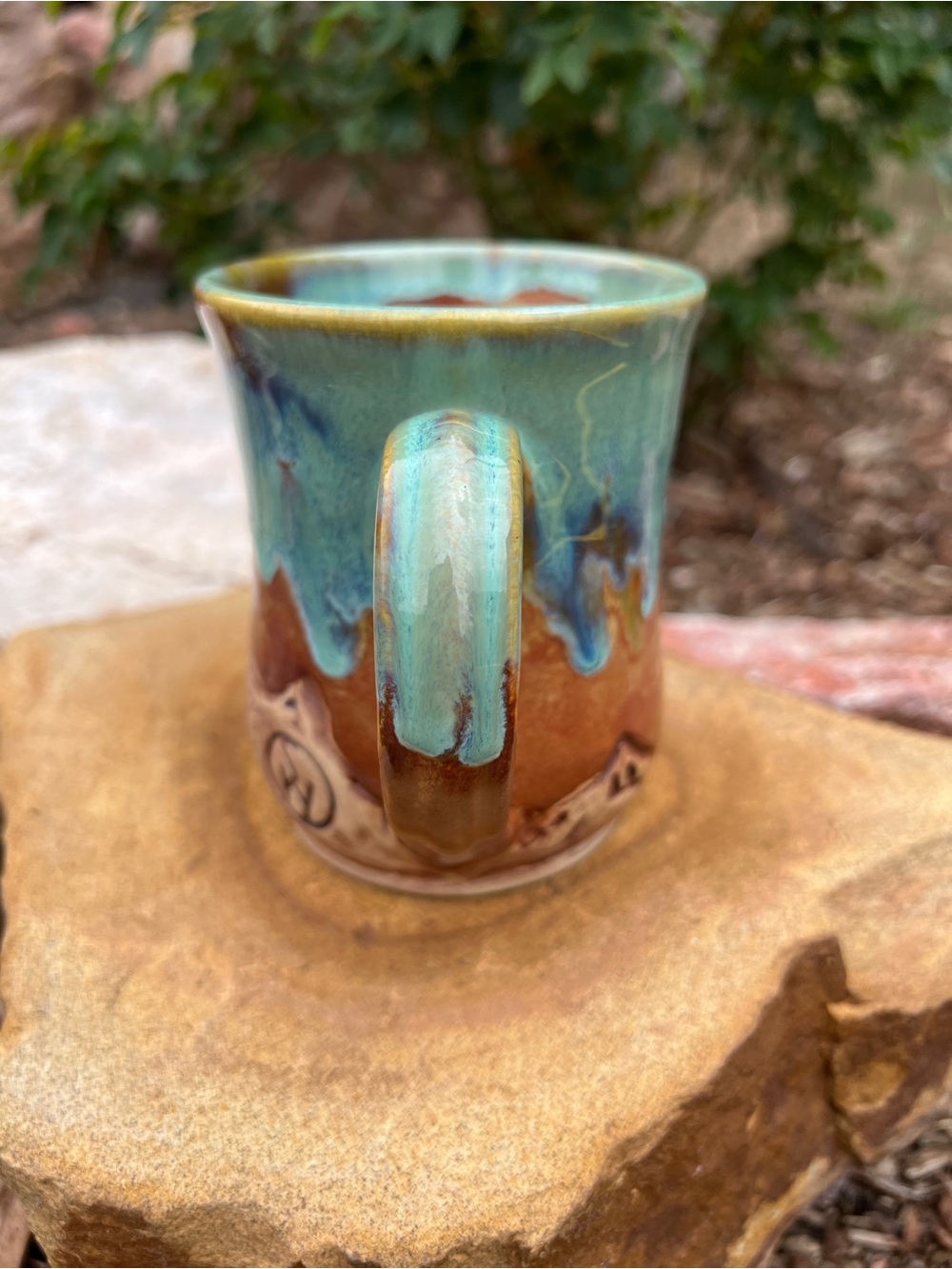 Handmade Religious Horn Creek Mug Matthew 6:25 (see pictures) - Picture 3 of 9